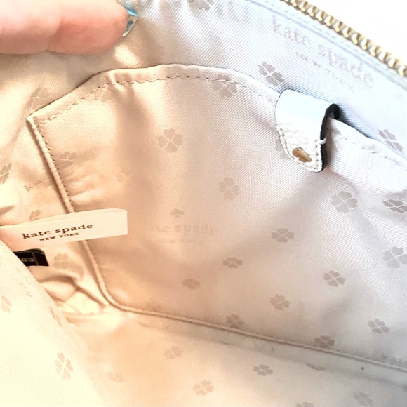 Kate Spade New York Women's Polly Medium Double Gusset Cross Body Bag off White - Picture 14 of 16